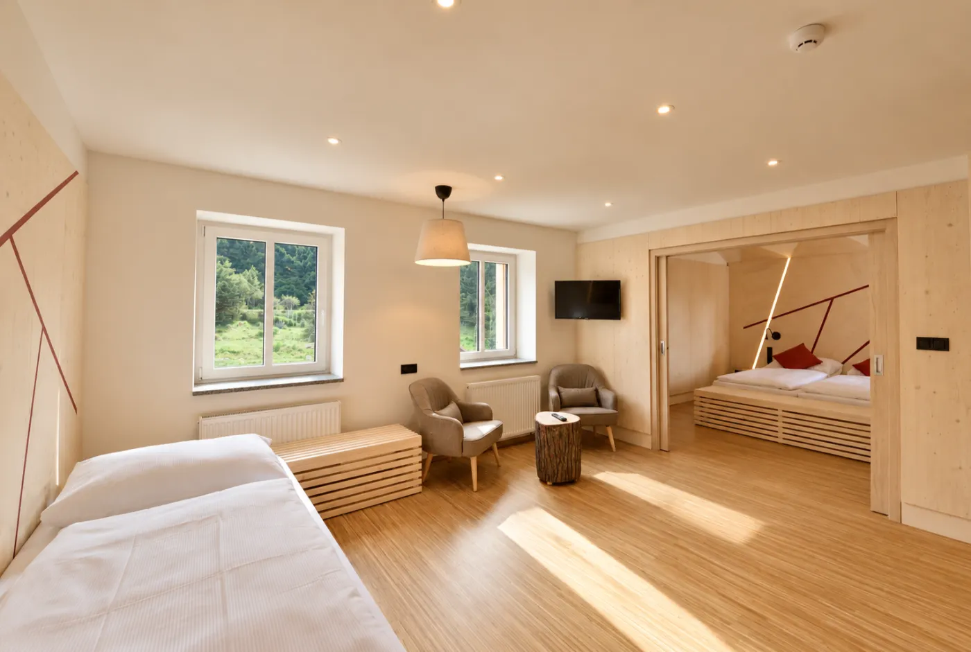 Nejprostornější apartmán na Horské chatě Smědava.